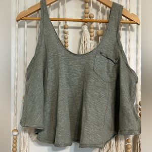 Free People - We the Free Tank Top, Cross Back, Size Small